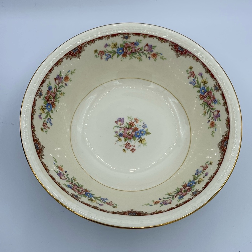 Set of 2 Homer Laughlin Georgian Eggshell China Bowls Vintage